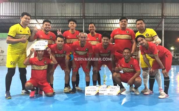 Senenan FC Sidoarjo Rebut Juara Fourfeo Halal Bihalal 2024 di Fatkhi Futsal Center&nbsp;Sidoarjo