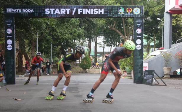 Kejurkab Sepatu Roda Banyuwangi 2024 untuk Jaring Bibit&nbsp;Atlet