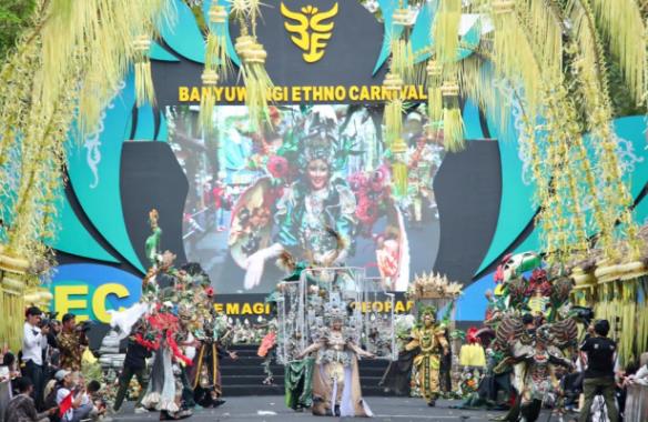 Ribuan Penonton Bakal Saksikan Banyuwangi Ethno Carnival 2024, Ini&nbsp;Rutenya