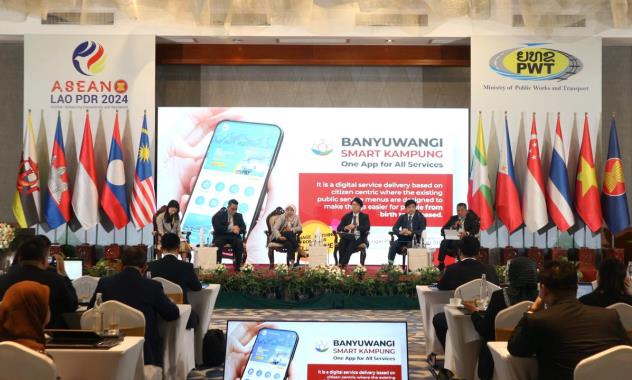 Berita Banyuwangi Program Digitalisasi Layanan Publik Smart Kampung Banyuwangi Dipresentasikan di ASEAN Smart City Network di&nbsp;Laos