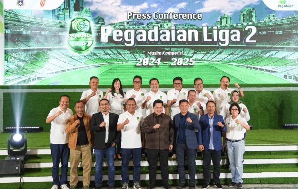 Pegadaian Liga 2 2024/2025 Musim II Pegadaian Liga 2 Diluncurkan, Erick Thohir: Harus Solid Bangun Sepak Bola Bersih, Ini Pembagian Grup Liga 2&nbsp;2024/2025