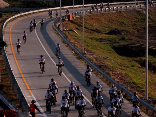 Jasamarga Jogja Solo Gelar Jasjos Gowes and Run 2024, Perkenalkan Manfaat Jalan Tol&nbsp;Jogja-Solo