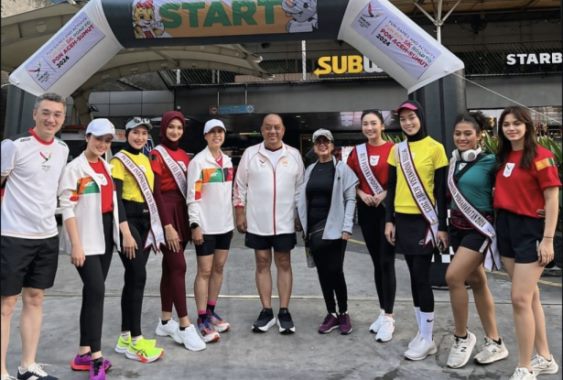 PON 2024 Aceh Sumut KONI Fun Run 5K Bertabur Selebriti Tanah Air, Jelang PON XXI 2024 Aceh&nbsp;Sumut