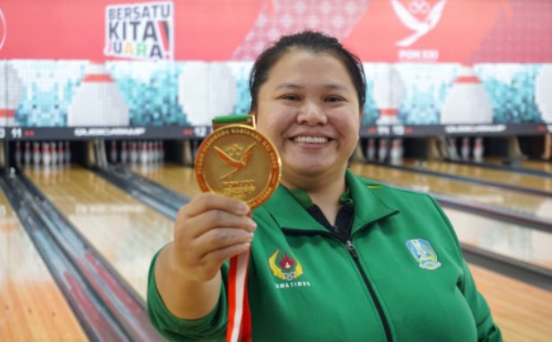 PON 2024 Aceh Sumut Peboling Jatim Shinta Ceysaria Yunita Raih Emas Single Putri PON XXI 2024 Aceh&nbsp;Sumut