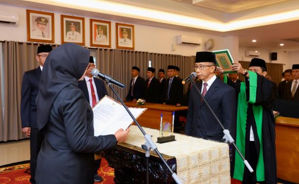 Berita Banyuwangi Guntur Priambodo Dilantik sebagai Pj Sekda&nbsp;Banyuwangi